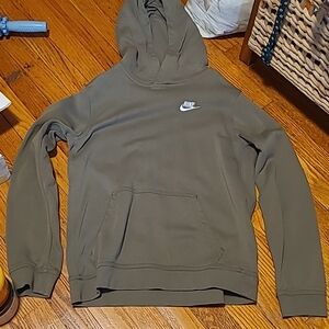 NIKE,  no string hoodie.